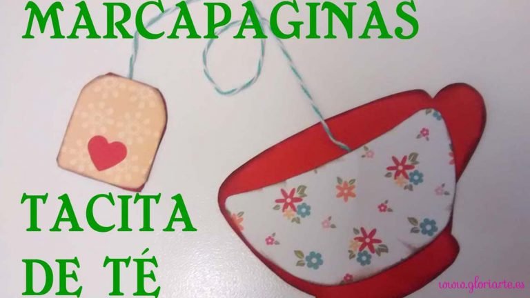 Cómo hacer un marcapáginas o punto de libro de papel