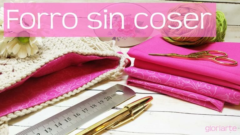 Curso crochet: cómo hacer un forro SIN coser