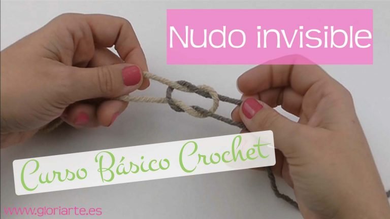 Curso crochet: nudo invisible