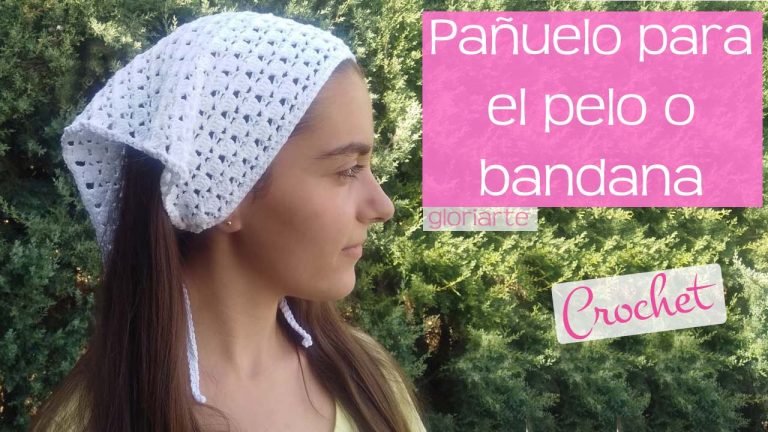 Pañuelo, pañoleta para la cabeza o bandana.