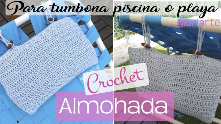 Almohada o cojín para tumbona o hamaca de piscina