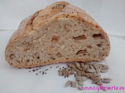 Pan de semillas de Girasol y Chía
