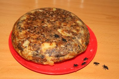 Tortilla de “hormigas”