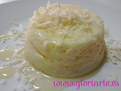 Flan de Coco Saludable