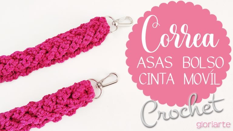 Correas, Asas, Cinta para bolso, mÃ³vil o celular Crochet