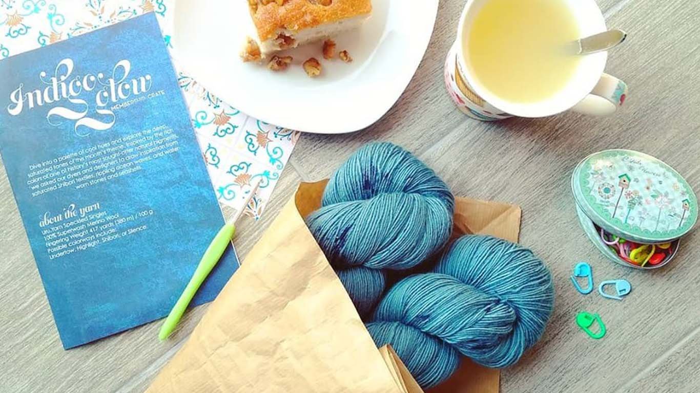 Ovillos y materiales de crochet de Gloriarte