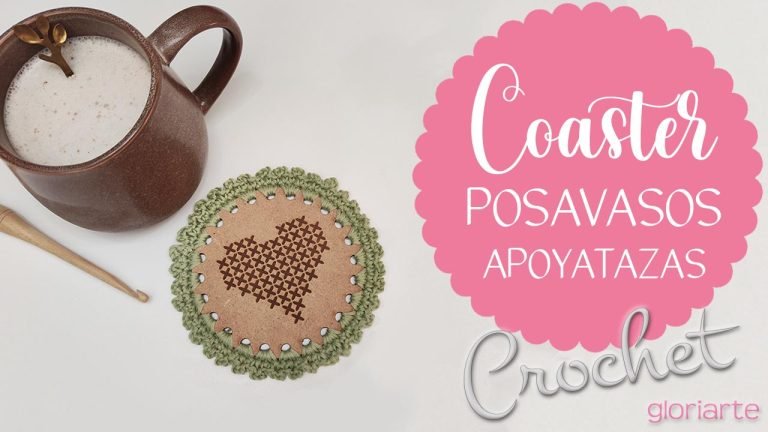 Posavasos Corazón Crochet con XTool M1